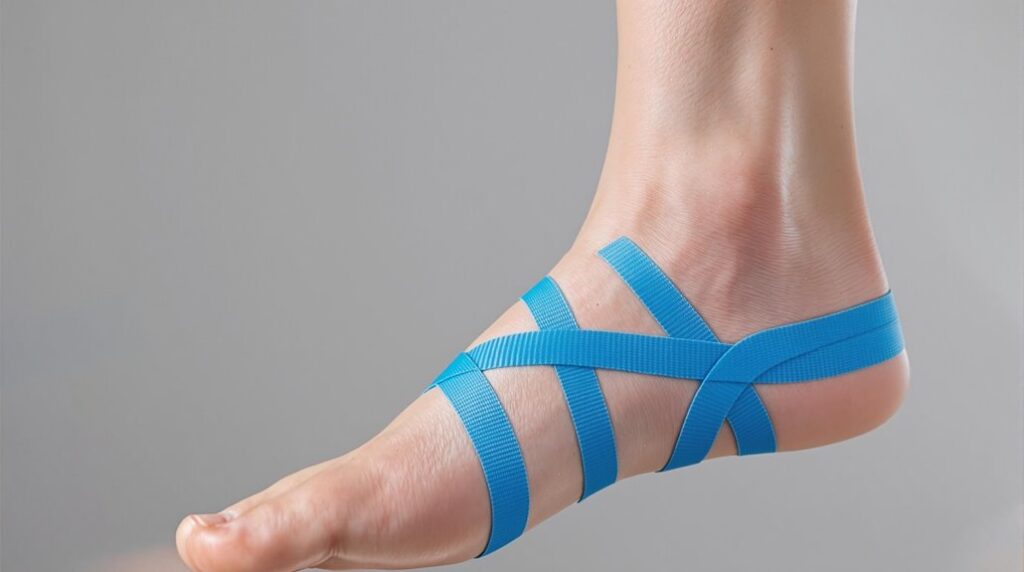 kinesiology taping for fasciitis