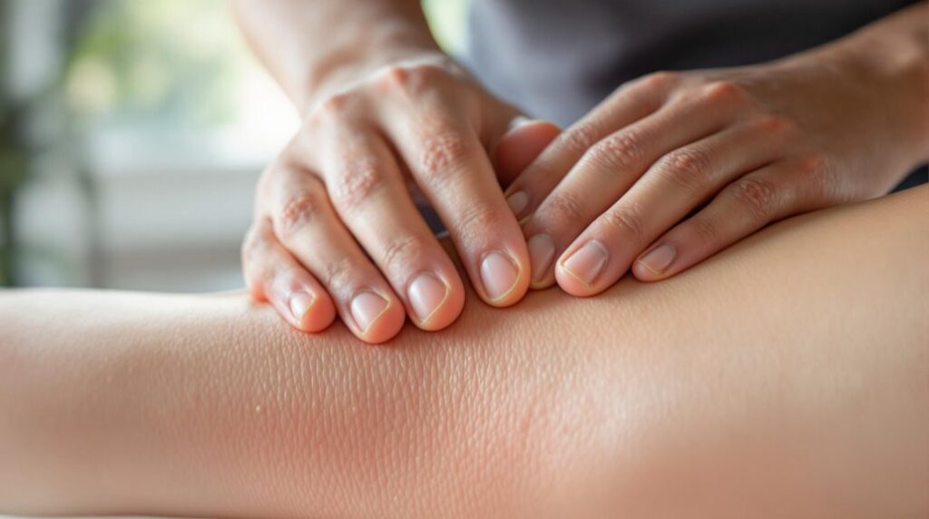 sports massage for healing