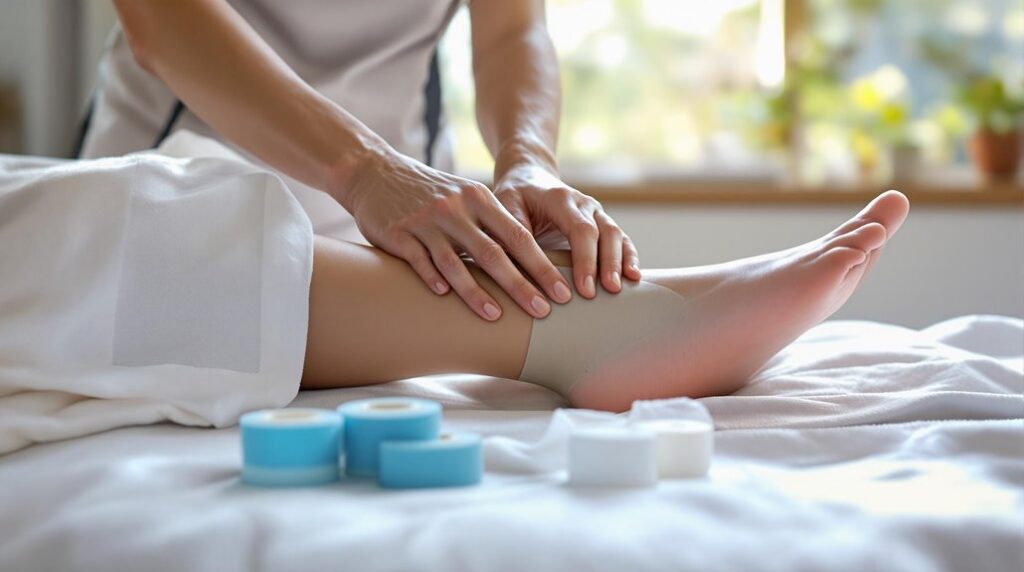 sports massage promotes healing